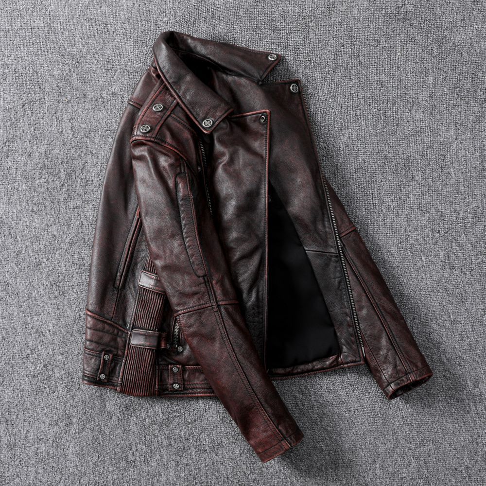 VAAGOON BRAWTA DECO LEATHER JACKET