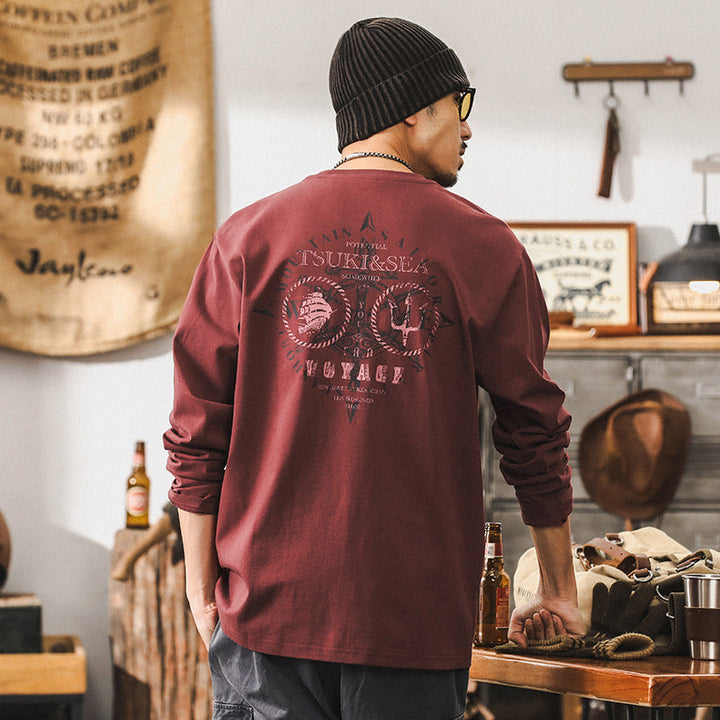 VAAGOON Crimson Strokes Long Sleeve T-Shirt