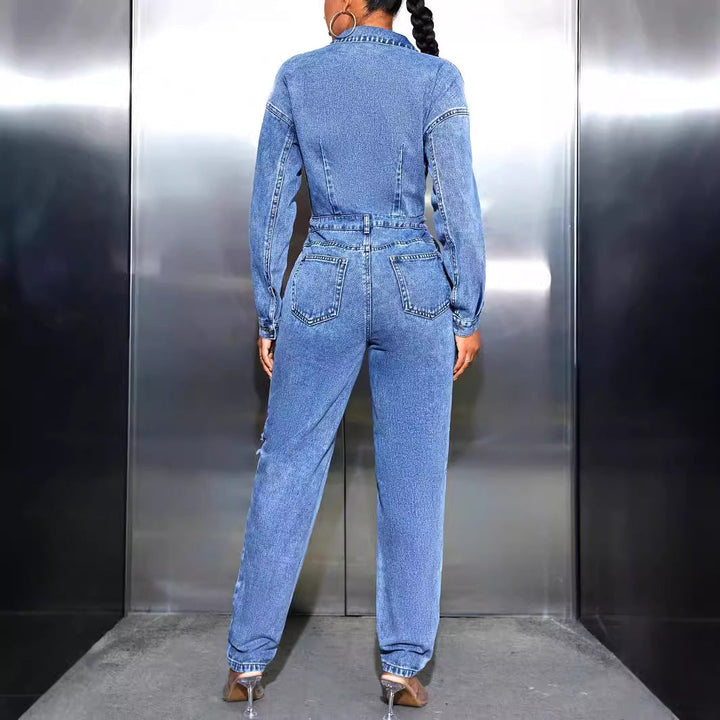 VAAGOON VOVA DENIM OVERALL