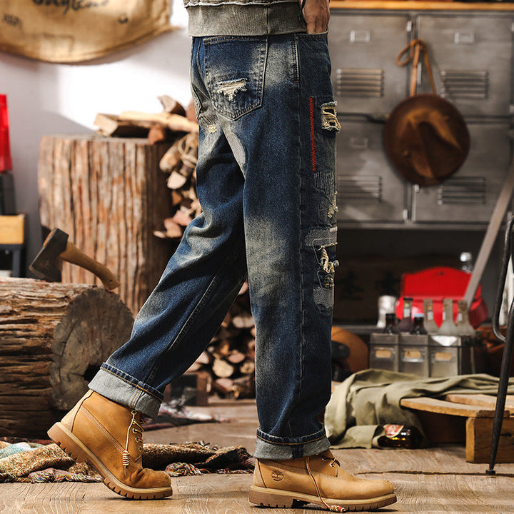 VAAGOON Raw Edge Blue Jeans