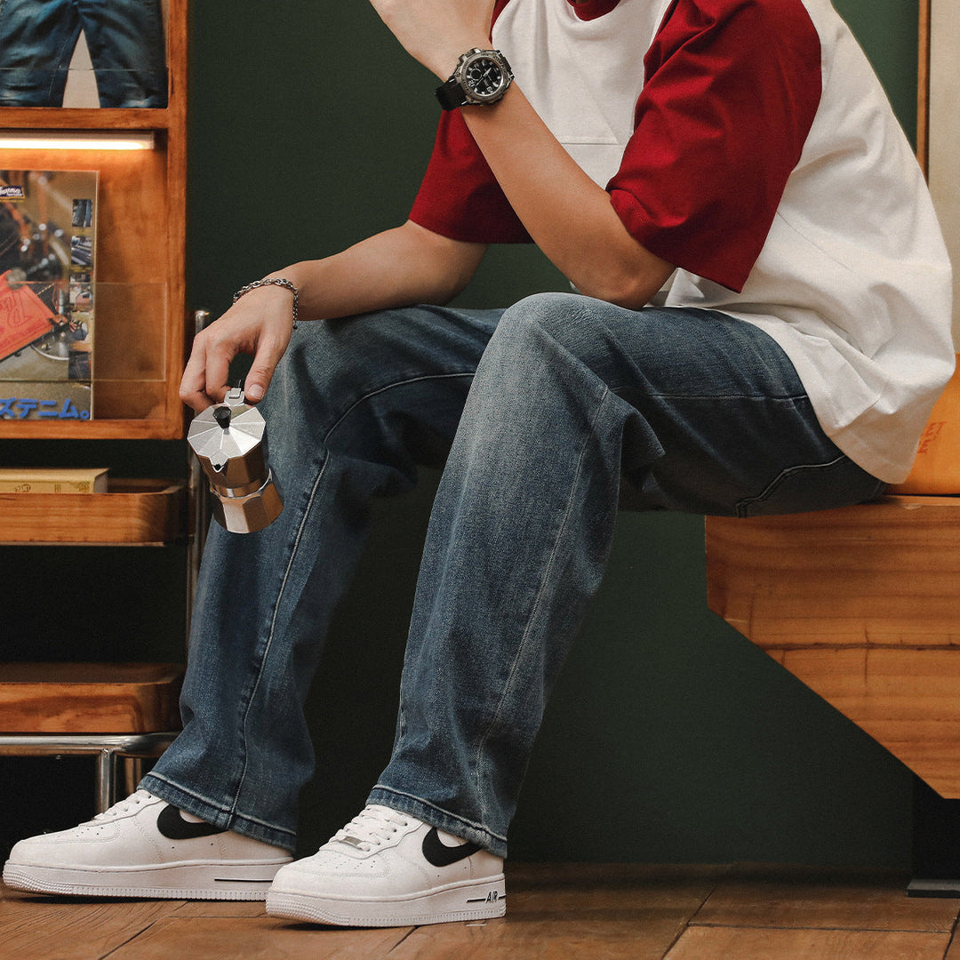 VAAGOON American Burberry Blue Pants