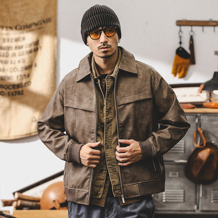 Vaagoon Brownstone Bomber Jacket