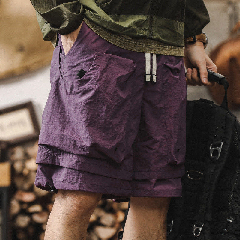 VAAGOON Plum Craze Shorts