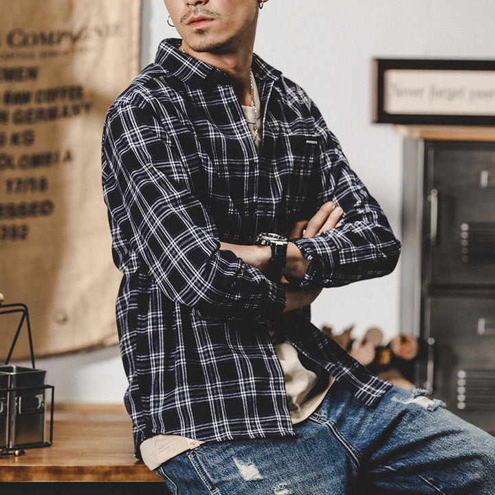 VAAGOON Midnight Grid Shirt