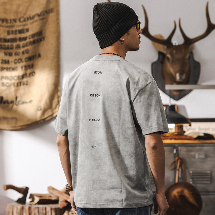 VAAGOON Heyran Printed Retro T-Shirt