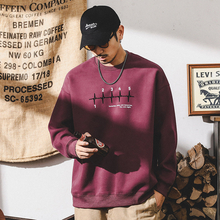 VAAGOON Classic Cotton Zip T-Shirt