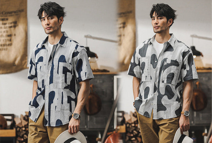 VAAGOON Shadow Grid Shirt