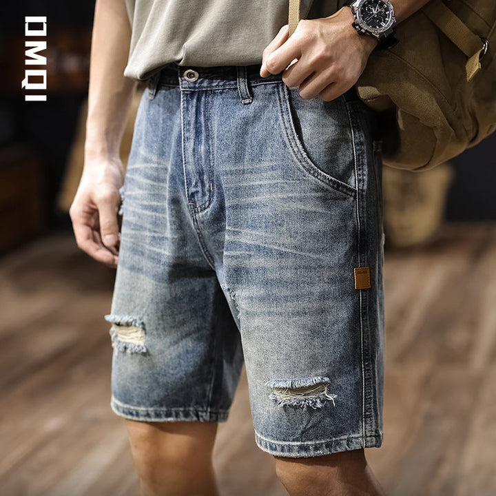 VAAGOON Street Fray Denim Shorts