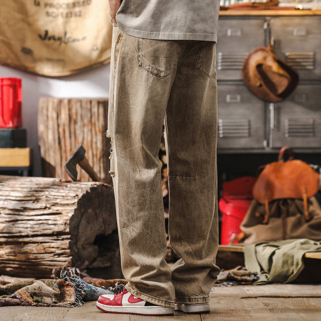 VAAGOON Golden Dusk Denim Pants