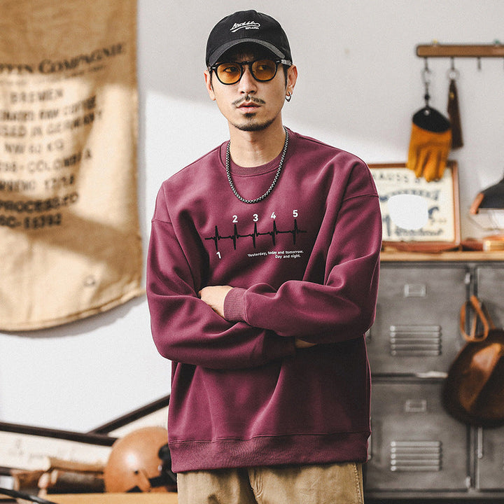 VAAGOON Classic Cotton Zip T-Shirt