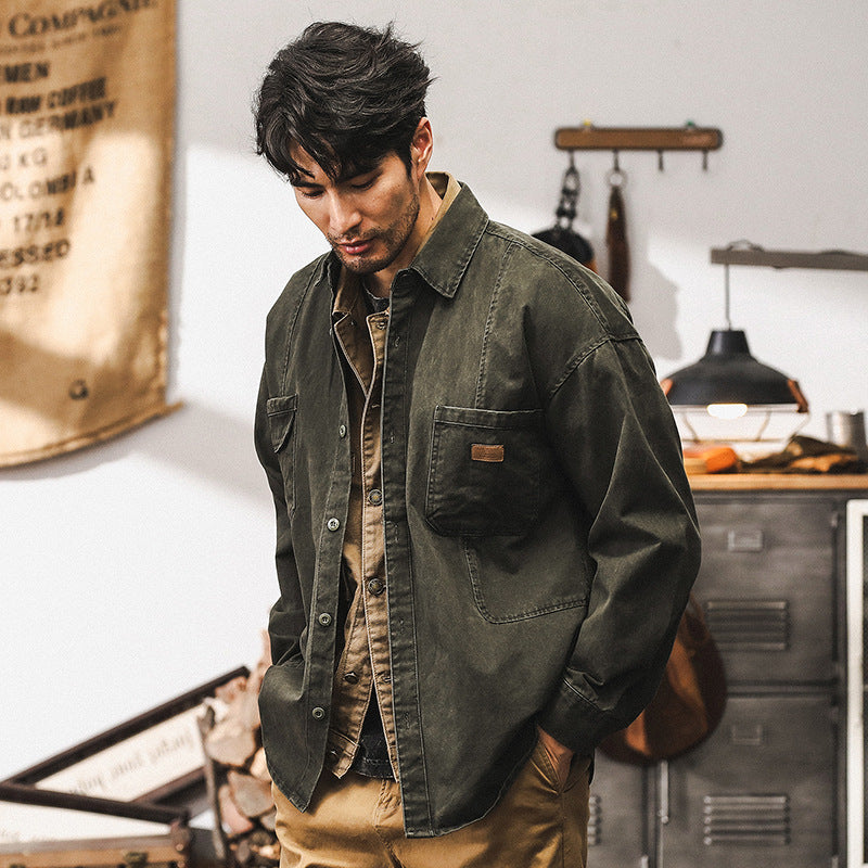 VAAGOON Urban Military Shirt