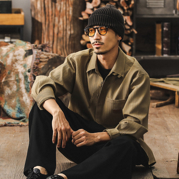 VAAGOON Olive Supply Shirt