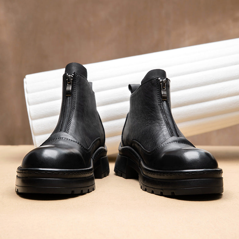 Vaagoon OxfordStep Leather Chelsea Boots