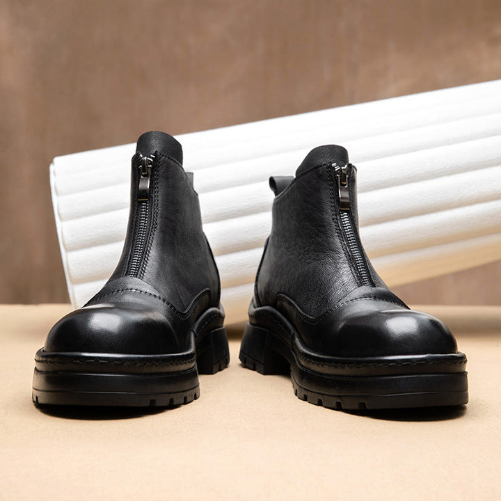 Vaagoon OxfordStep Leather Chelsea Boots