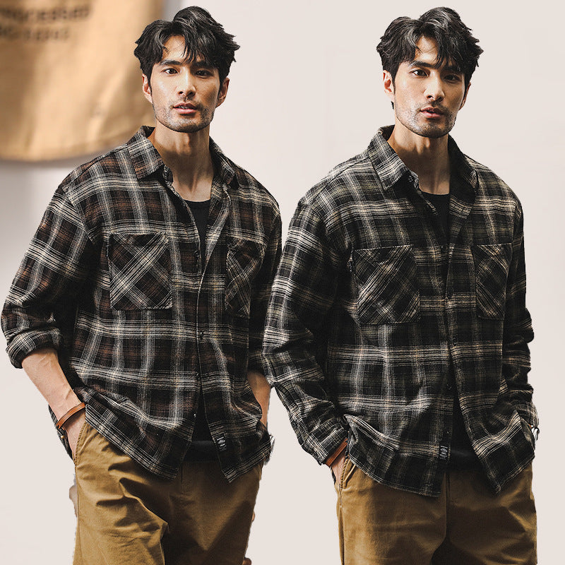 VAAGOON Checkpoint Grid Shirt