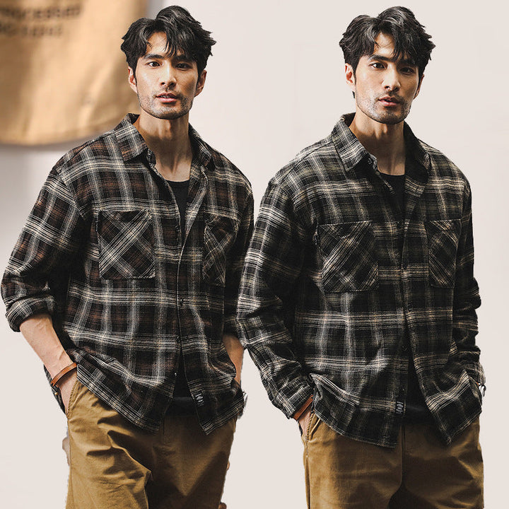 VAAGOON Checkpoint Grid Shirt