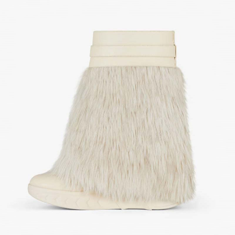 Vaagoon SkyRise Microfiber Fashion Boot