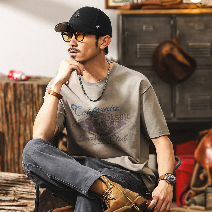 VAAGOON Retro Stripe Spirit T-Shirt