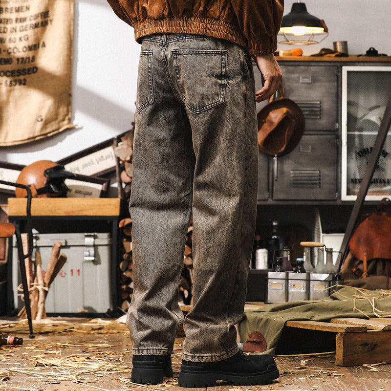 VAAGOON American Retro Golden Dune Pants