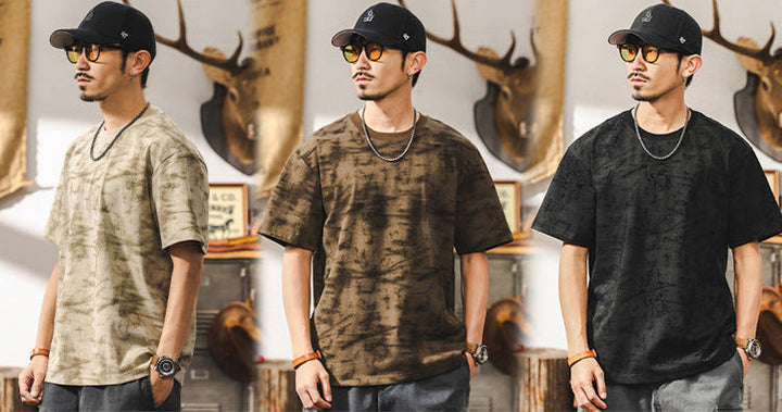 VAAGOON Distressed Texture Tee