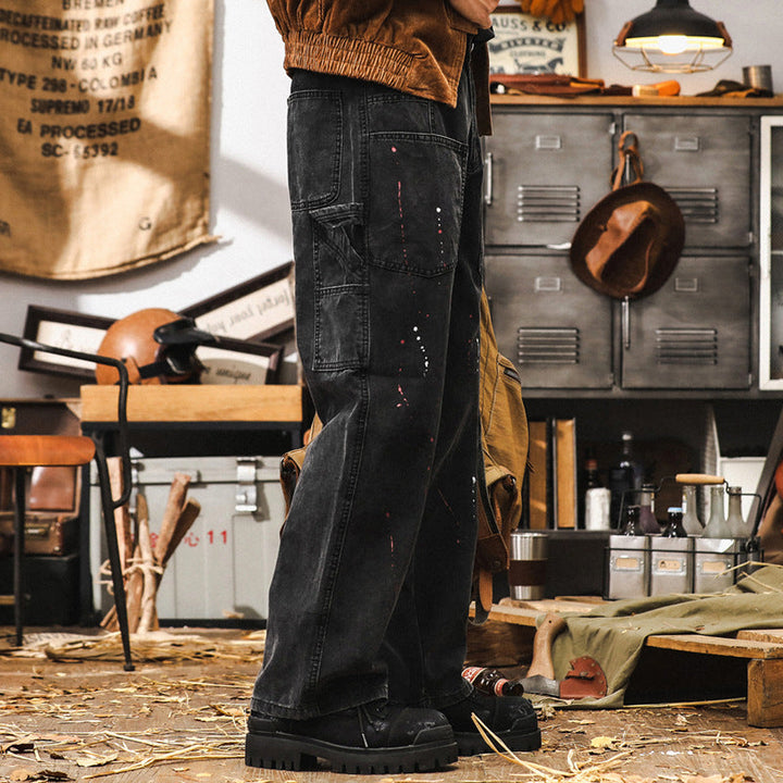 VAAGOON Jet Black Utility Denim