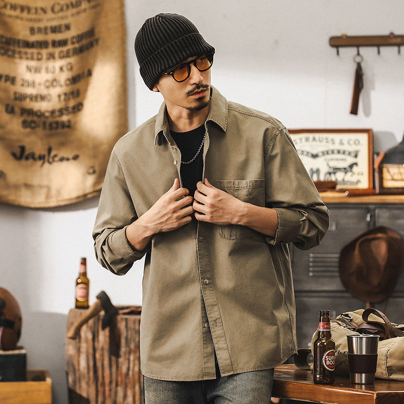 VAAGOON Hillcore Olive Shirt