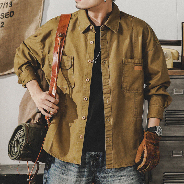 VAAGOON Olive Shield Shirt