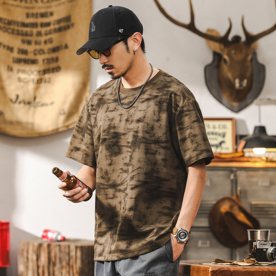 VAAGOON Distressed Texture Tee