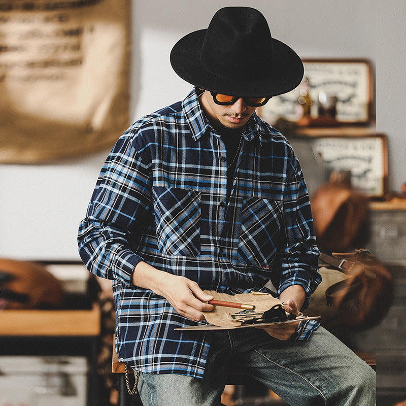 VAAGOON Retro Grid Spirit Shirt