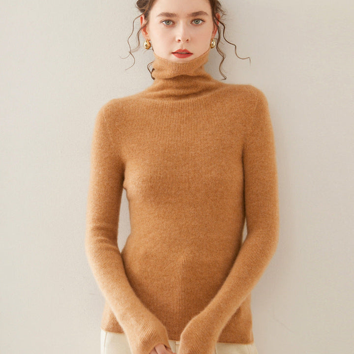 Vaagoon Velvet Crest Cashmere Fisherman Neck Sweater