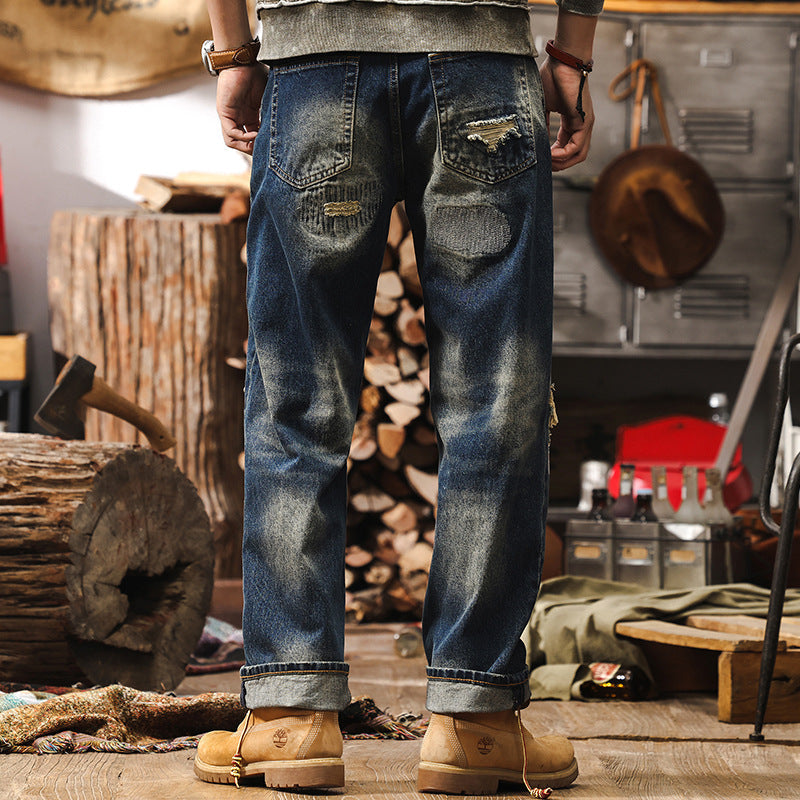 VAAGOON Raw Edge Blue Jeans