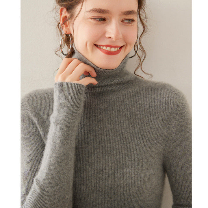 Vaagoon Velvet Crest Cashmere Fisherman Neck Sweater