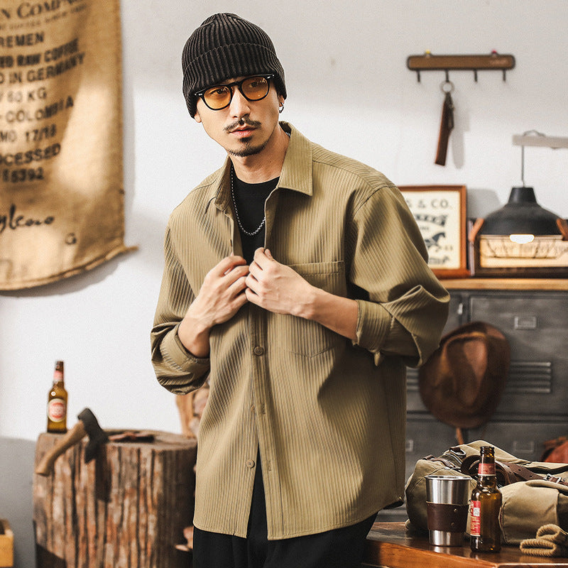 VAAGOON Olive Supply Shirt