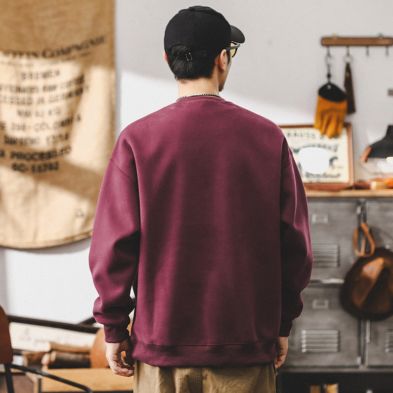 VAAGOON Classic Cotton Zip T-Shirt