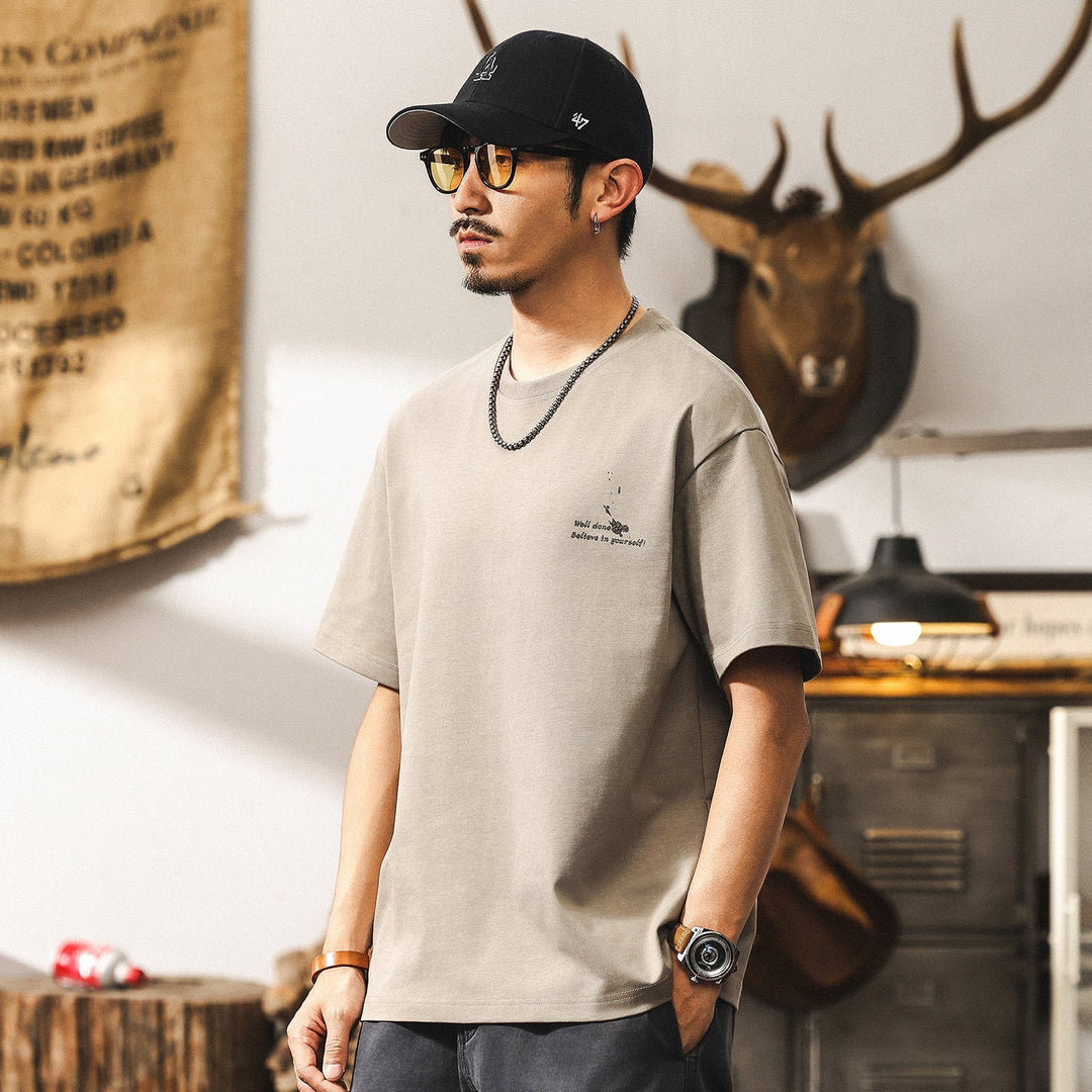 VAAGOON Echo in Grey T-Shirt