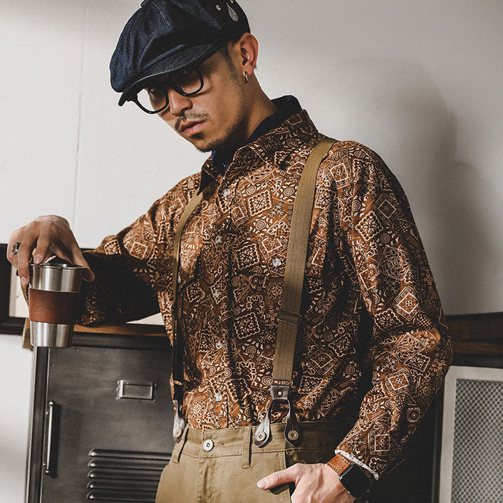 VAAGOON Retro Floral Spirit Shirt