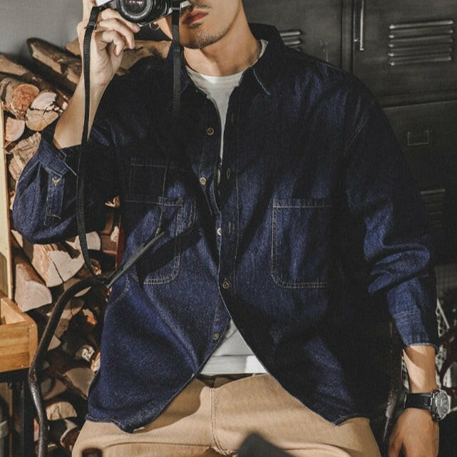 VAAGOON NORM DENIM SHIRT