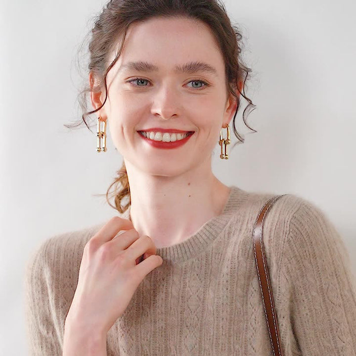 Vaagoon Cashmere Quarter-Sleeve Kazak