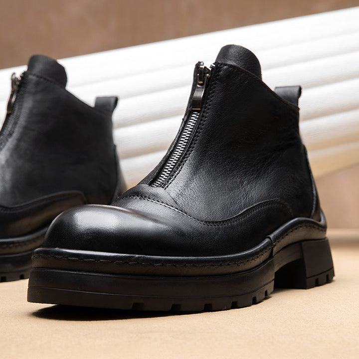 Vaagoon OxfordStep Leather Chelsea Boots