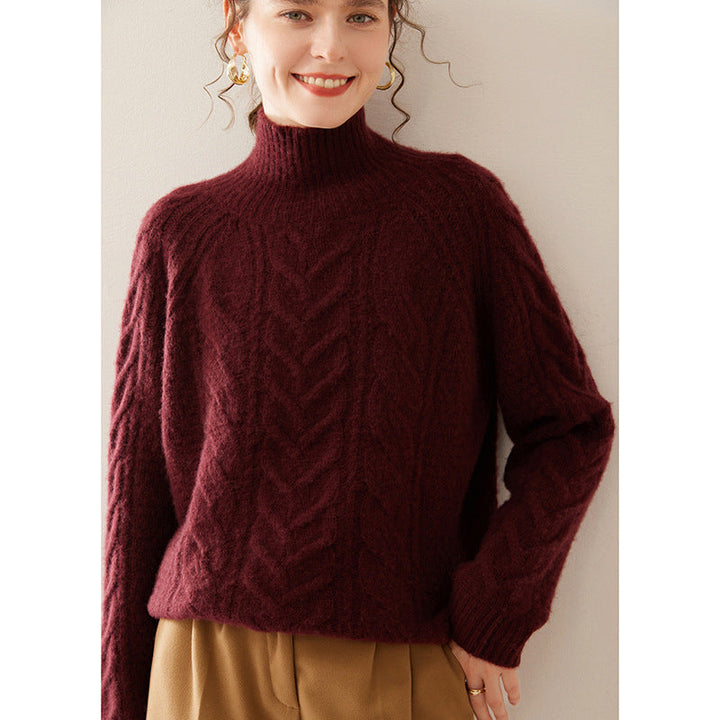 Vaagoon Arctic Shield Cashmere Half Turtleneck Sweater