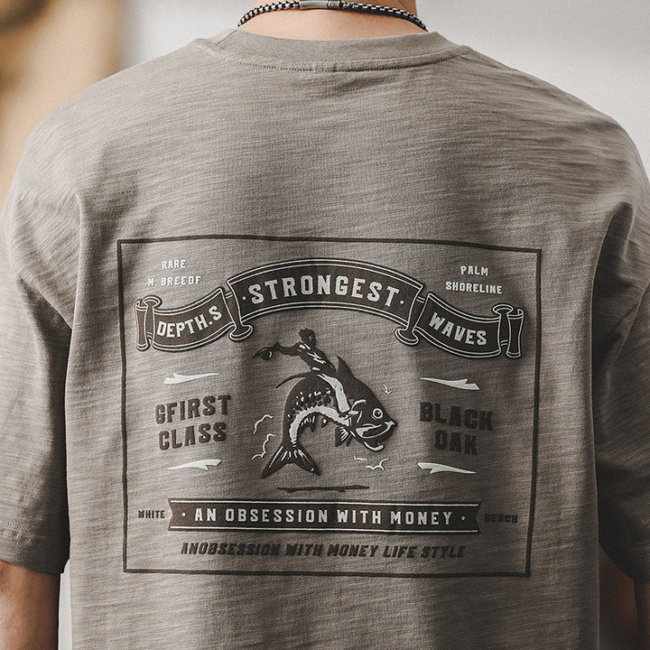 VAAGOON Cartoon Drift Retro Tee