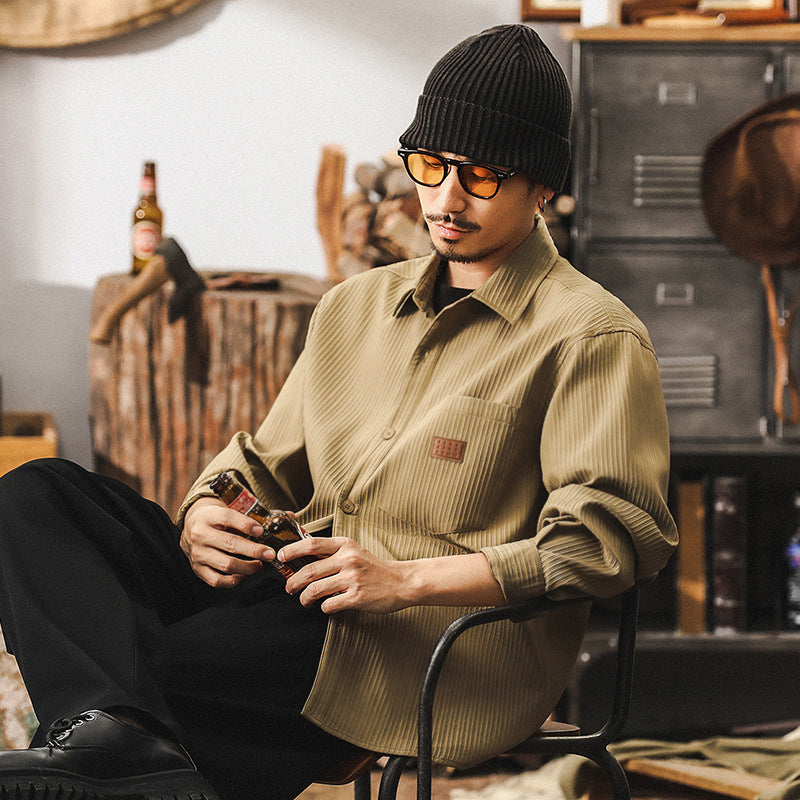 VAAGOON Olive Supply Shirt