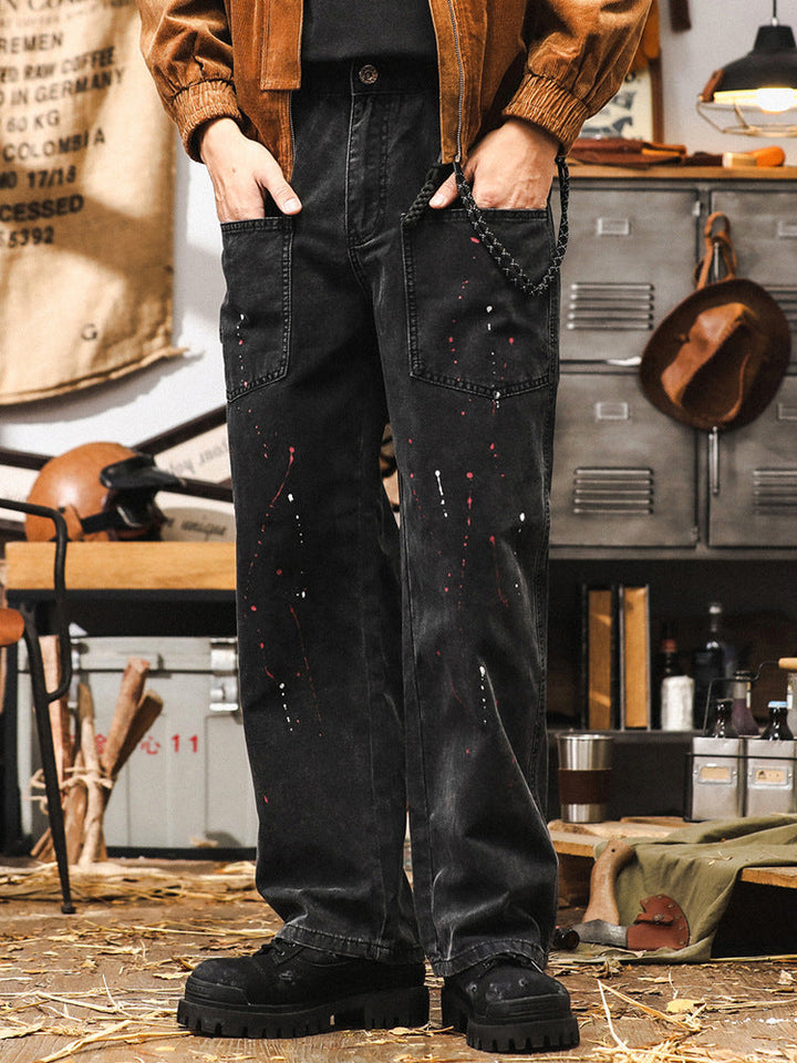 VAAGOON Jet Black Utility Denim