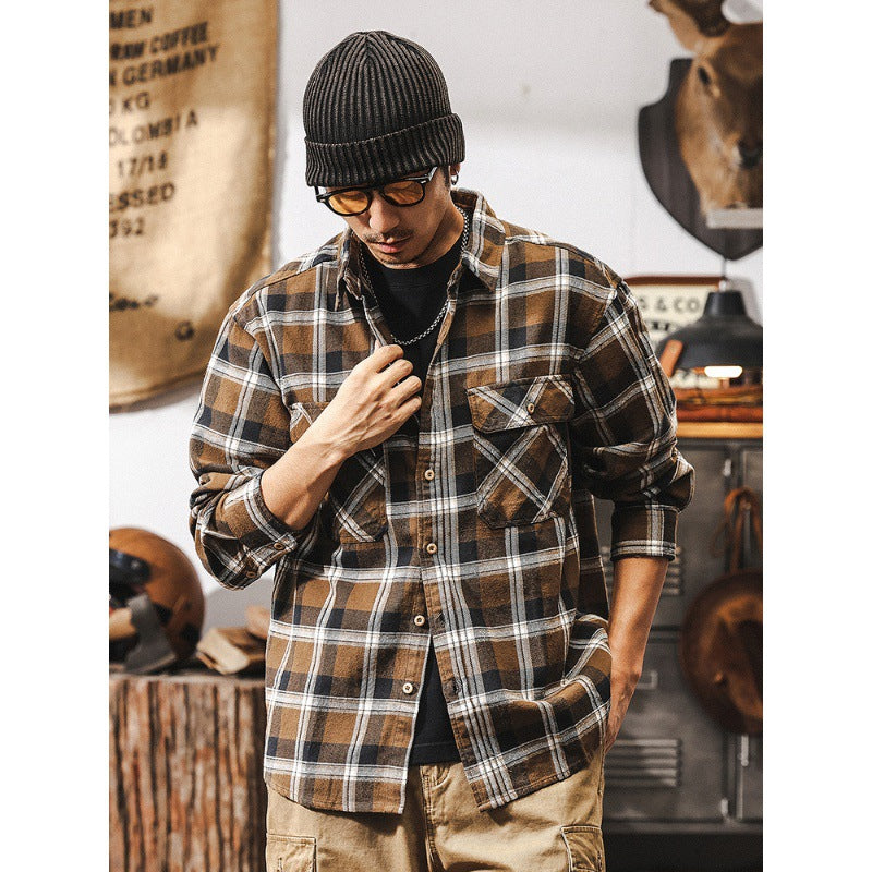 VAAGOON Black Grid Shirt