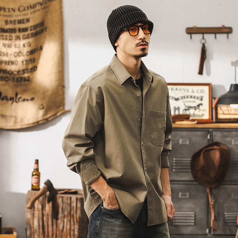 VAAGOON Hillcore Olive Shirt