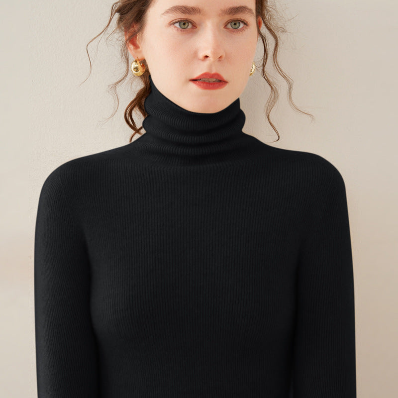 Vaagoon Velvet Crest Cashmere Fisherman Neck Sweater