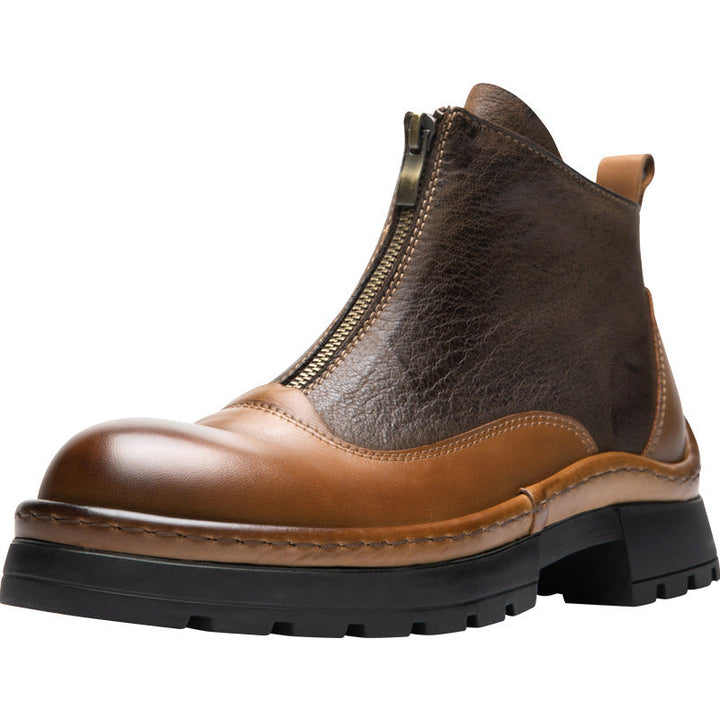 Vaagoon OxfordStep Leather Chelsea Boots