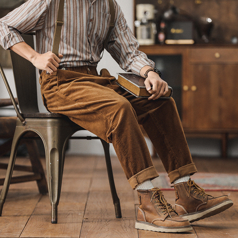 VAAGOON WOOL RETRO PANTS