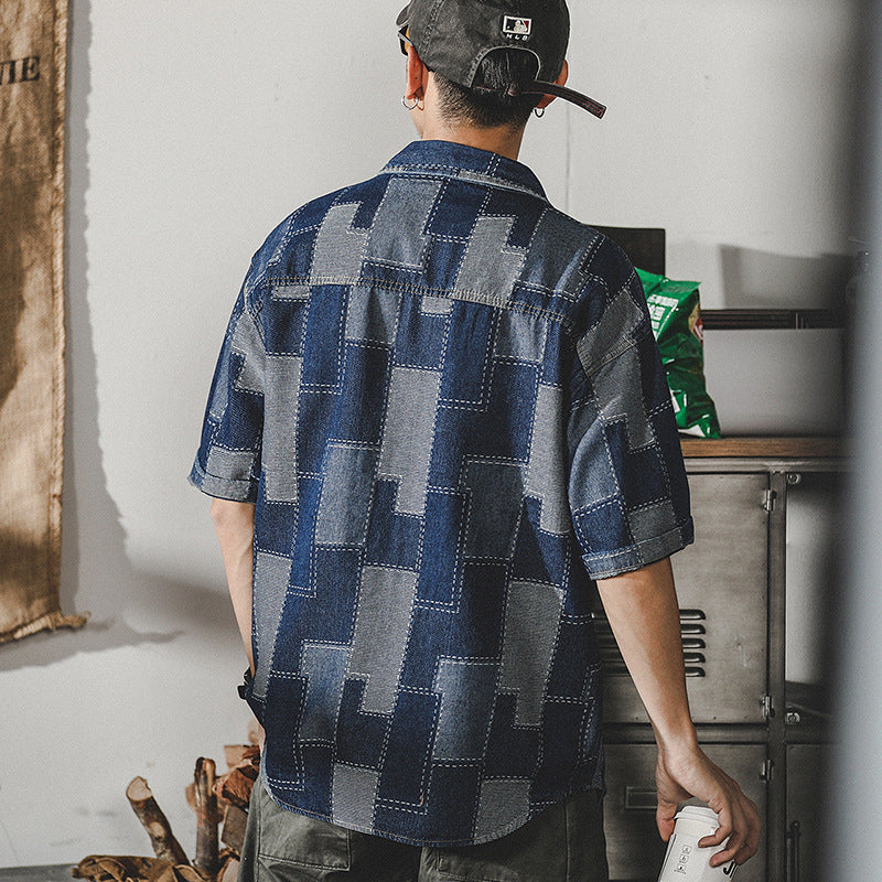 VAAGOON Urban Denim Patchwork