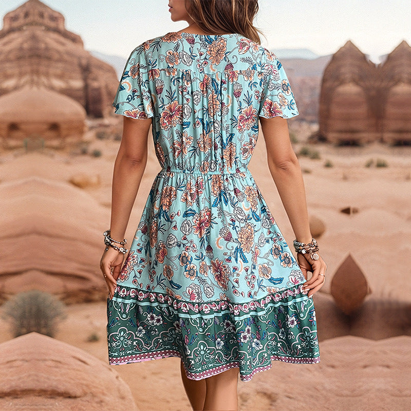 Vaagoon Sahra Short Sleeve Dress